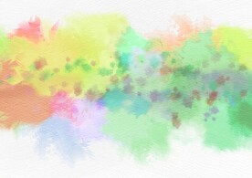 创意水彩抽象艺术画水彩晕染
