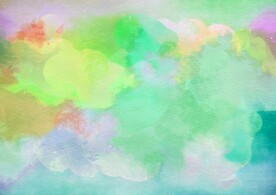 创意水彩抽象艺术画水彩晕染
