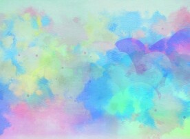 创意水彩抽象艺术画水彩晕染