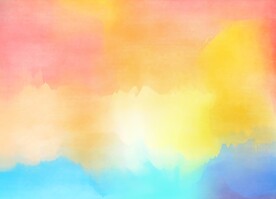 创意水彩抽象艺术画水彩晕染