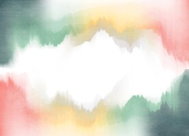 创意水彩抽象艺术画水彩晕染