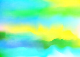 创意水彩抽象艺术画水彩晕染