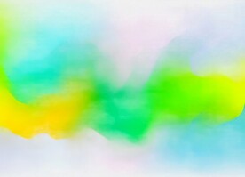 创意水彩抽象艺术画水彩晕染