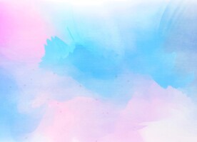 创意水彩抽象艺术画水彩晕染