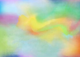创意水彩抽象艺术画水彩晕染