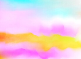 创意水彩抽象艺术画水彩晕染