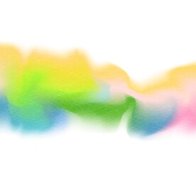创意水彩抽象艺术画水彩晕染