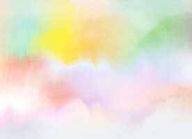 创意水彩抽象艺术画水彩晕染