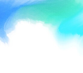 创意水彩抽象艺术画水彩晕染