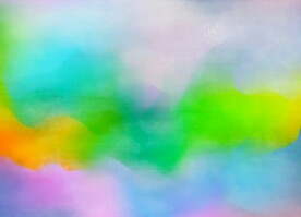 创意水彩抽象艺术画水彩晕染