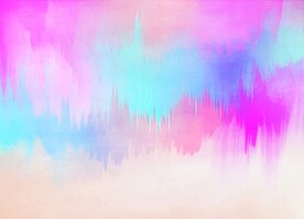 创意水彩抽象艺术画水彩晕染