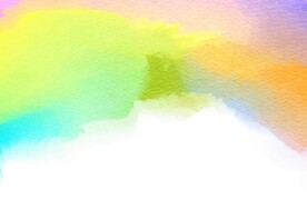 创意水彩抽象艺术画水彩晕染