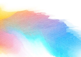 创意水彩抽象艺术画水彩晕染