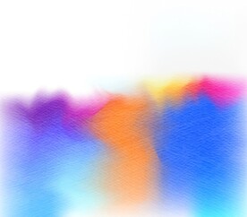 创意水彩抽象艺术画水彩晕染