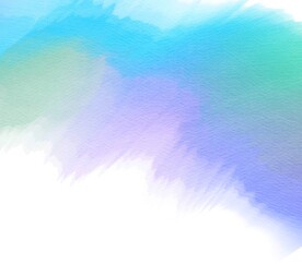 创意水彩抽象艺术画水彩晕染