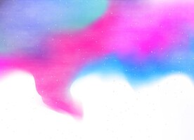 创意水彩抽象艺术画水彩晕染