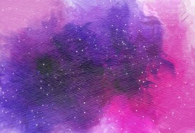 创意水彩抽象艺术画水彩晕染
