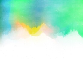 创意水彩抽象艺术画水彩晕染