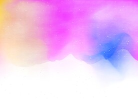 创意水彩抽象艺术画水彩晕染
