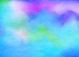 创意水彩抽象艺术画水彩晕染