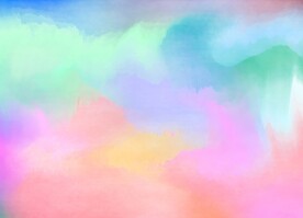 创意水彩抽象艺术画水彩晕染