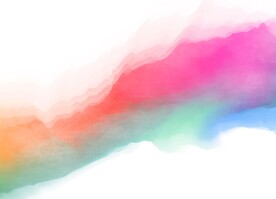 创意水彩抽象艺术画水彩晕染