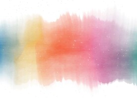 创意水彩抽象艺术画水彩晕染