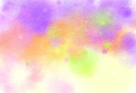 创意水彩抽象艺术画水彩晕染