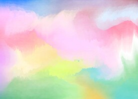 创意水彩抽象艺术画水彩晕染