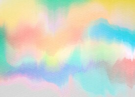 创意水彩抽象艺术画水彩晕染