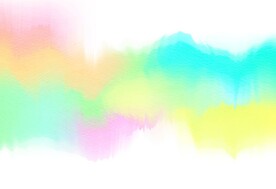 创意水彩抽象艺术画水彩晕染