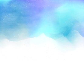 创意水彩抽象艺术画水彩晕染