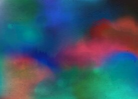 创意水彩抽象艺术画水彩晕染