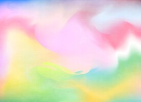 创意水彩抽象艺术画水彩晕染
