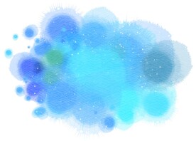 创意水彩抽象艺术画水彩晕染