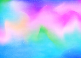 创意水彩抽象艺术画水彩晕染