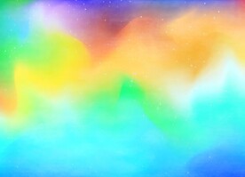 创意水彩抽象艺术画水彩晕染