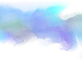 创意水彩抽象艺术画水彩晕染