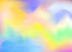 创意水彩抽象艺术画水彩晕染