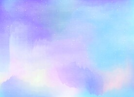 创意水彩抽象艺术画水彩晕染