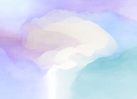 创意水彩抽象艺术画水彩晕染
