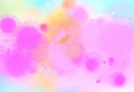 创意水彩抽象艺术画水彩晕染