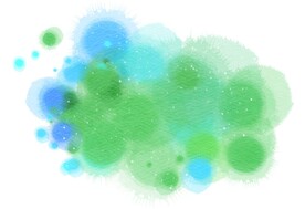 创意水彩抽象艺术画水彩晕染