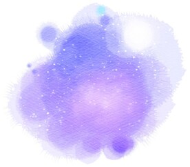 创意水彩抽象艺术画水彩晕染