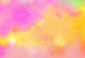 创意水彩抽象艺术画水彩晕染