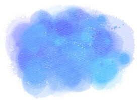 创意水彩抽象艺术画水彩晕染