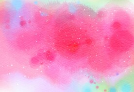 创意水彩抽象艺术画水彩晕染