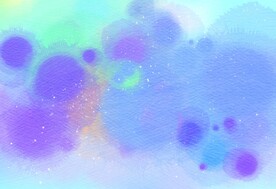 创意水彩抽象艺术画水彩晕染