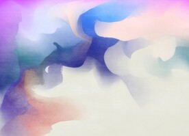 创意水彩抽象艺术画水彩晕染