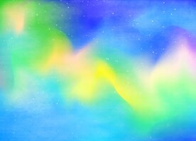 创意水彩抽象艺术画水彩晕染